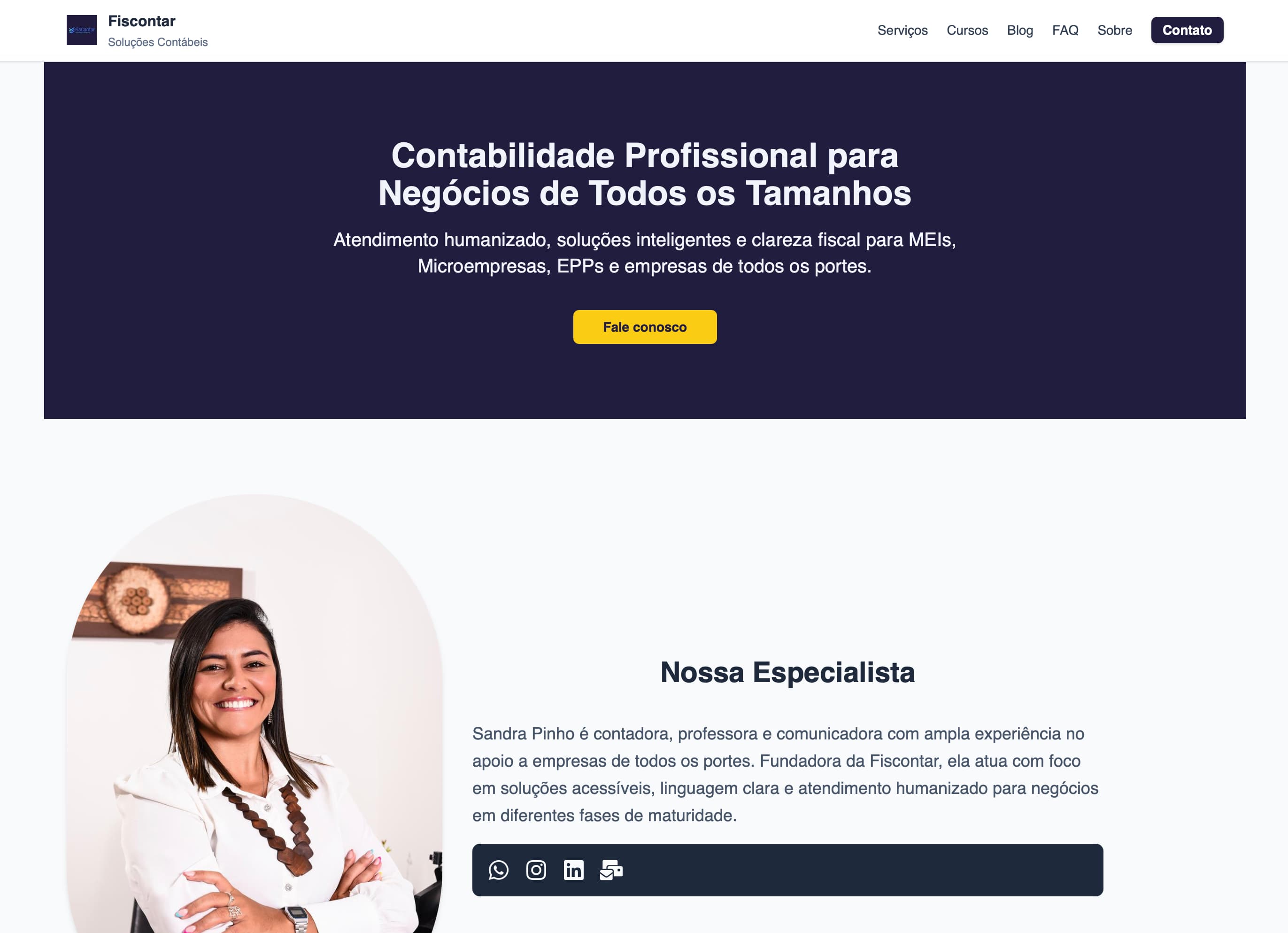 Imagem do produto Website Corporativo
