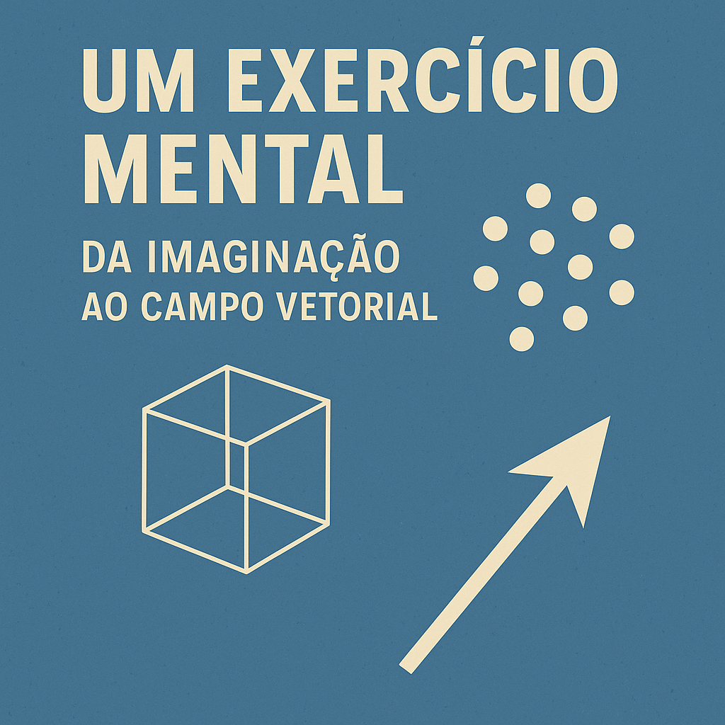 Um exercício mental: da imaginação ao campo vetorial